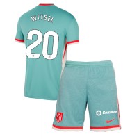 Atletico Madrid Axel Witsel #20 Bortedraktsett Barn 2024-25 Kortermet (+ Korte bukser)